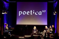 Poetica "Was alles hat Platz in einem Gedicht?" - Lesungen, Gespräche und Musik mit Kurator Michael Krüger und den Autor:innen Lebogang Mashile (Südafrika), Yoko Tawada und Aki Takase (Klavier) in der Kulturkirche Köln (&copy; Thomas Brill)